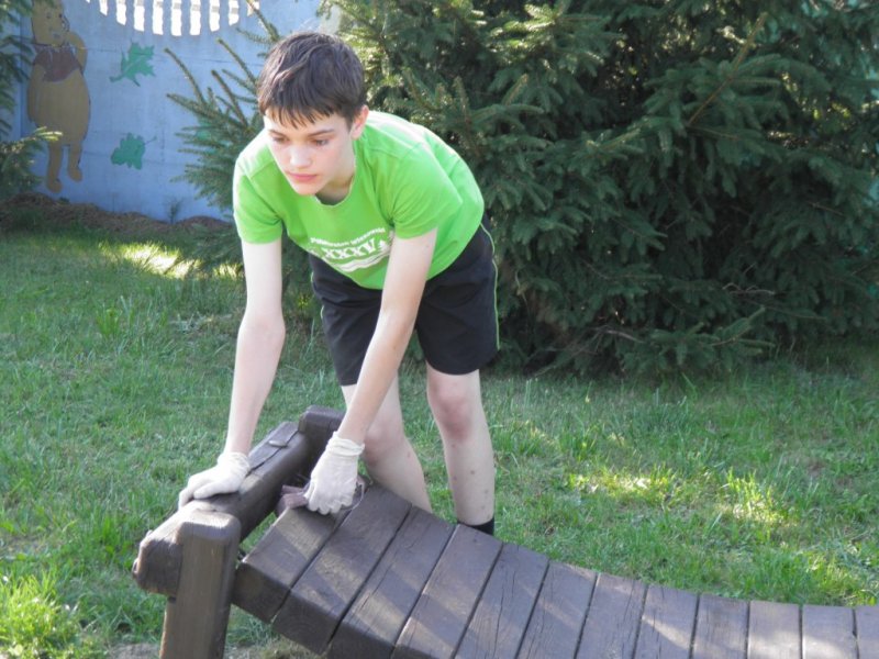 wolontariat malowanie